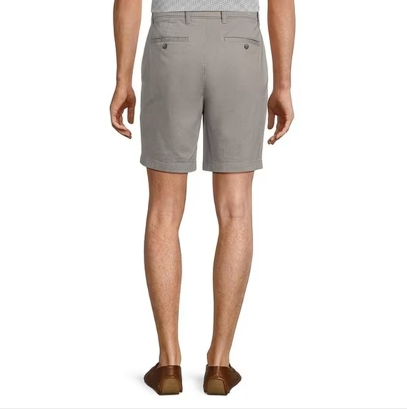 NWT Men's Roundtree &Yorke Casuals 7" Straight Fit Flat Front Shorts - Picture 5 of 6